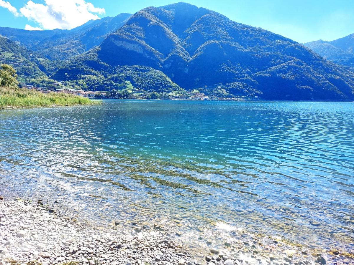 Iseo Lake Villa Con Vista Lago E Piscina Costa Volpino Eksteriør billede